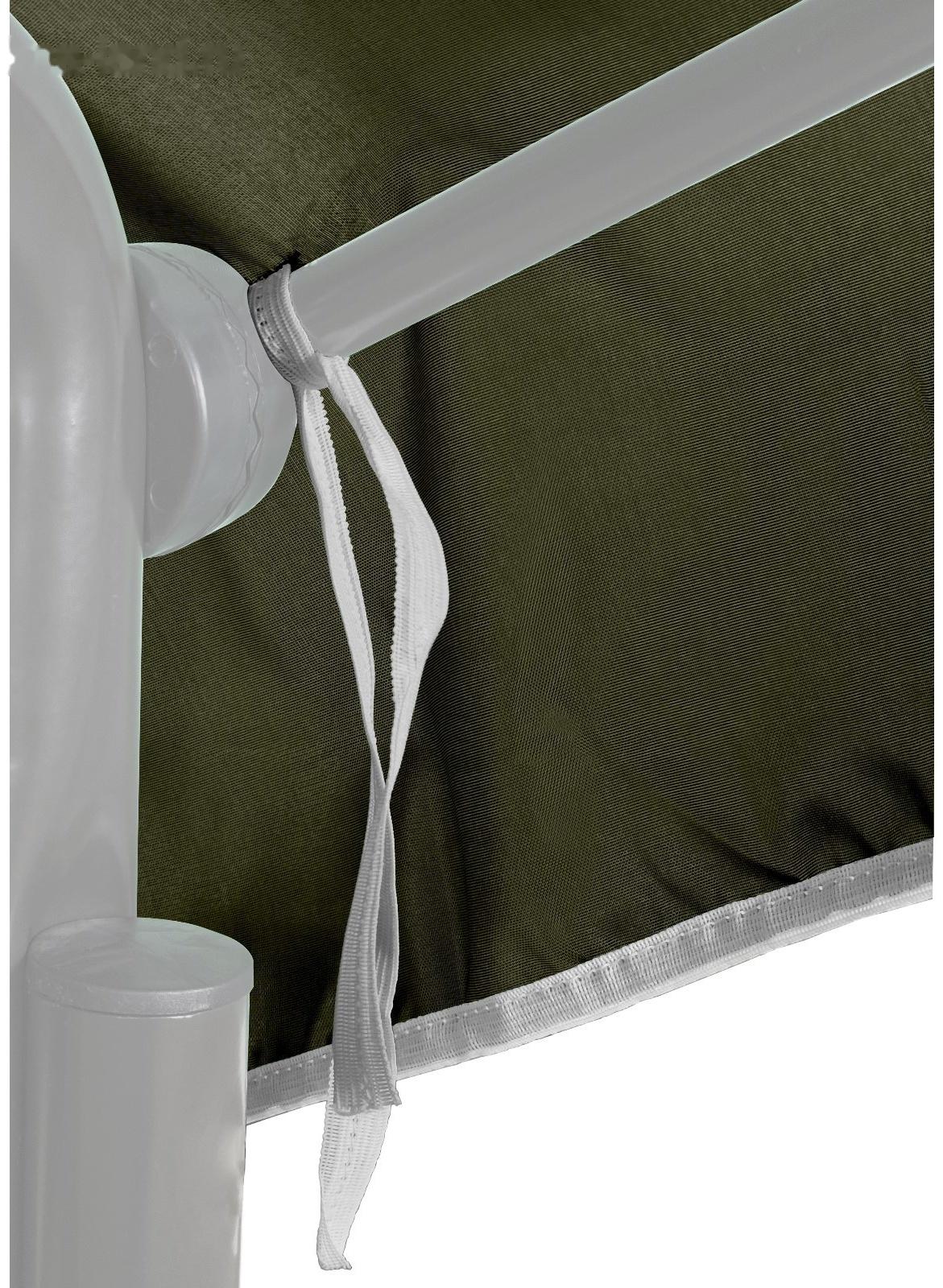 Тент-крыша для садовых качелей 153 х 116 см, олива, подойдет для качелей Адлер