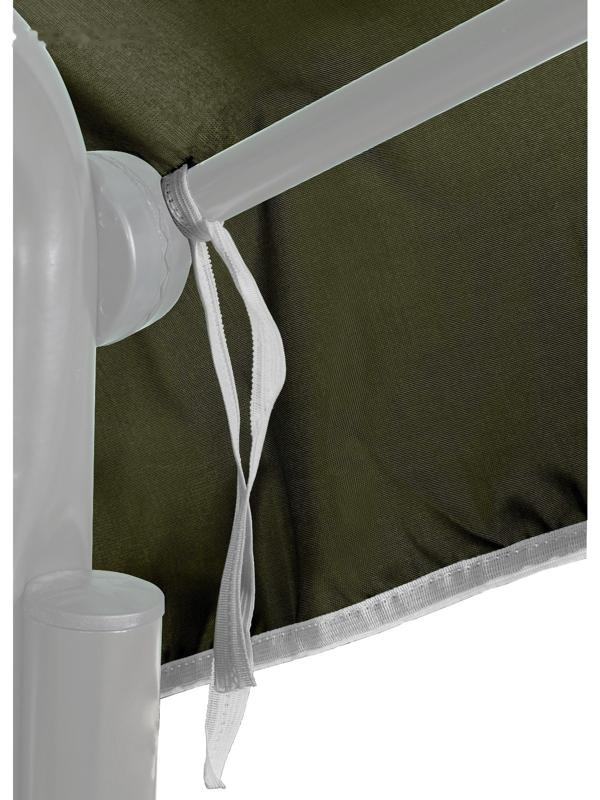 Тент-крыша для садовых качелей 153 х 116 см, олива, подойдет для качелей Адлер