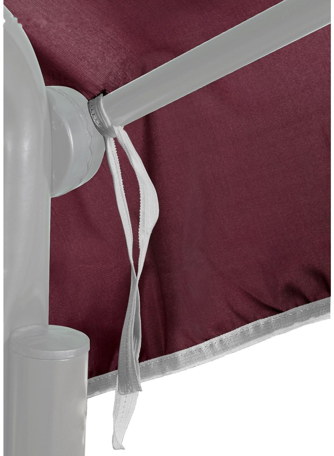 Тент-крыша для садовых качелей 168 х 116 см, бордовый, подойдет для качелей Уют, Муза