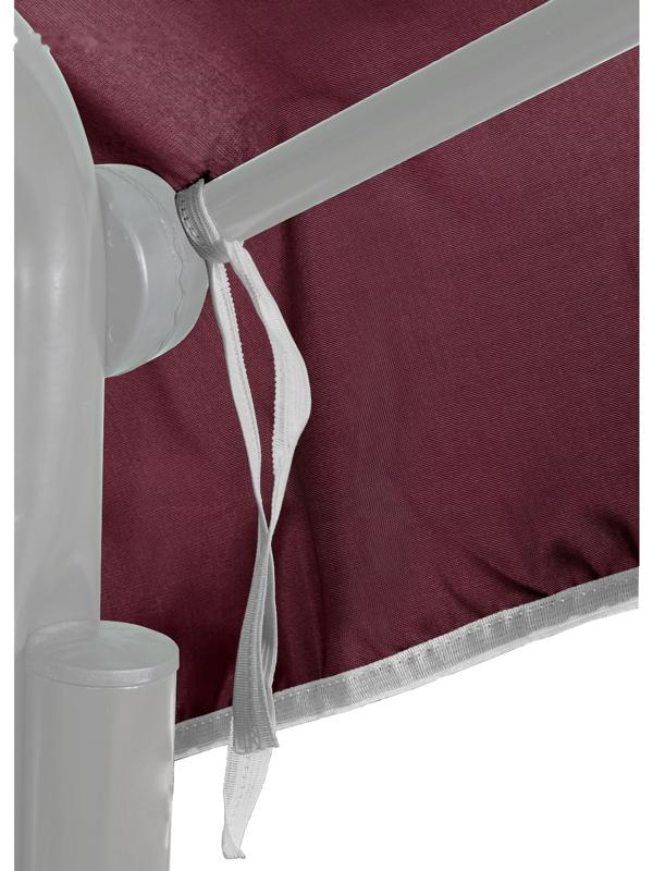 Тент-крыша для садовых качелей 168 х 116 см, бордовый, подойдет для качелей Уют, Муза