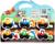 Набор тракторов «Весёлая стройка», инерционные, в наборе 6 шт., цвет МИКС