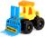 Набор тракторов «Весёлая стройка», инерционные, в наборе 6 шт., цвет МИКС