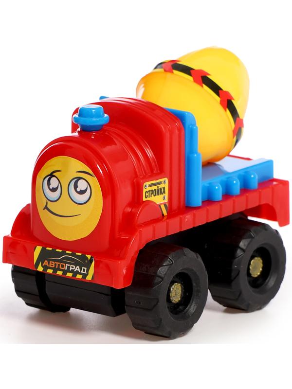 Набор детских машин «Весёлая стройка», инерционные, в наборе 4 шт., цвет МИКС