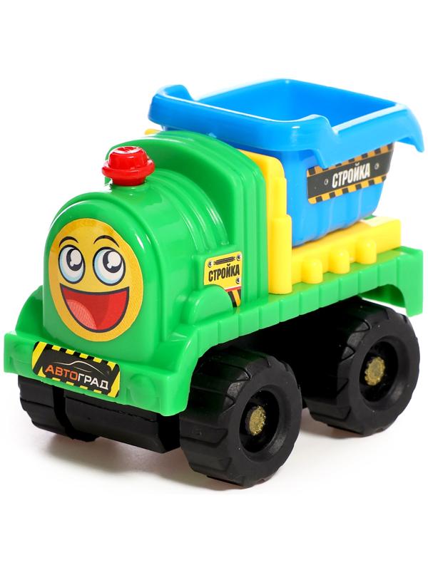 Набор детских машин «Весёлая стройка», инерционные, в наборе 4 шт., цвет МИКС