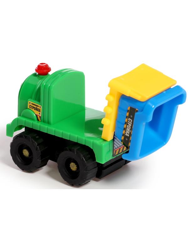 Набор детских машин «Весёлая стройка», инерционные, в наборе 4 шт., цвет МИКС