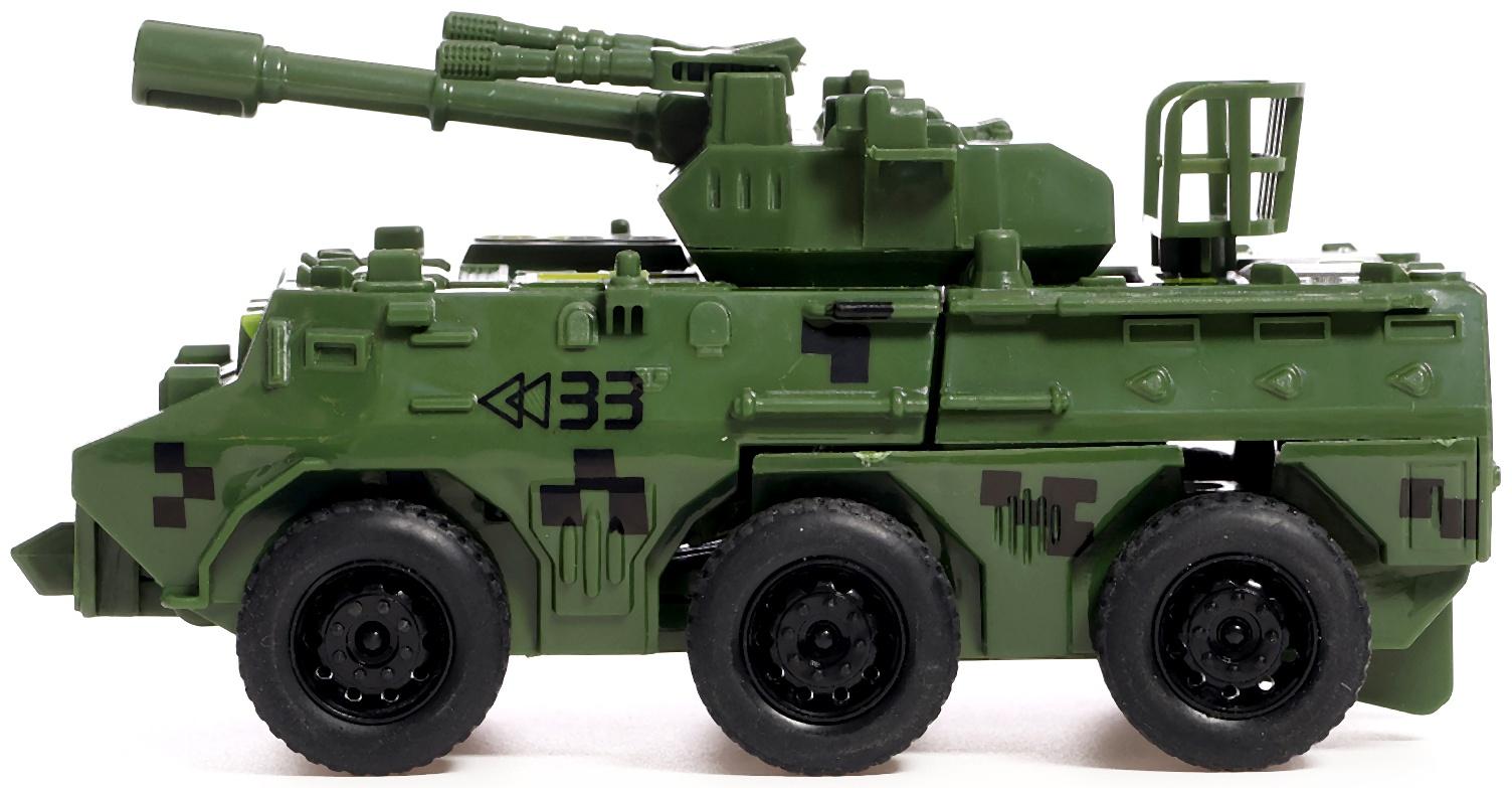 Робот «Бронетранспортер», инерционный, трансформируется при столкновении