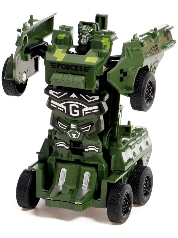 Робот «Бронетранспортер», инерционный, трансформируется при столкновении