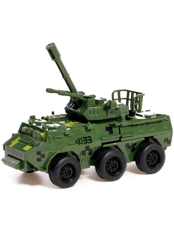 Робот «Бронетранспортер», инерционный, трансформируется при столкновении