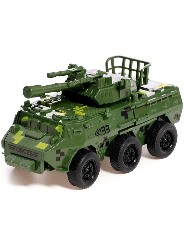 Робот «Бронетранспортер», инерционный, трансформируется при столкновении