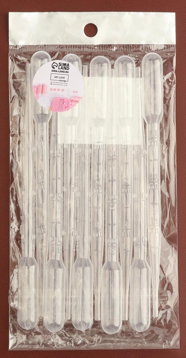 Пипетка для работ с кожей, 3 мл, 15.5 см, прозрачная