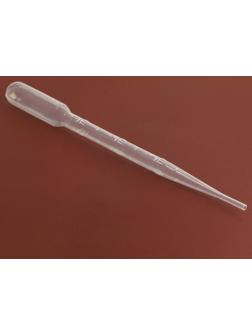 Пипетка для работ с кожей, 3 мл, 15.5 см, прозрачная