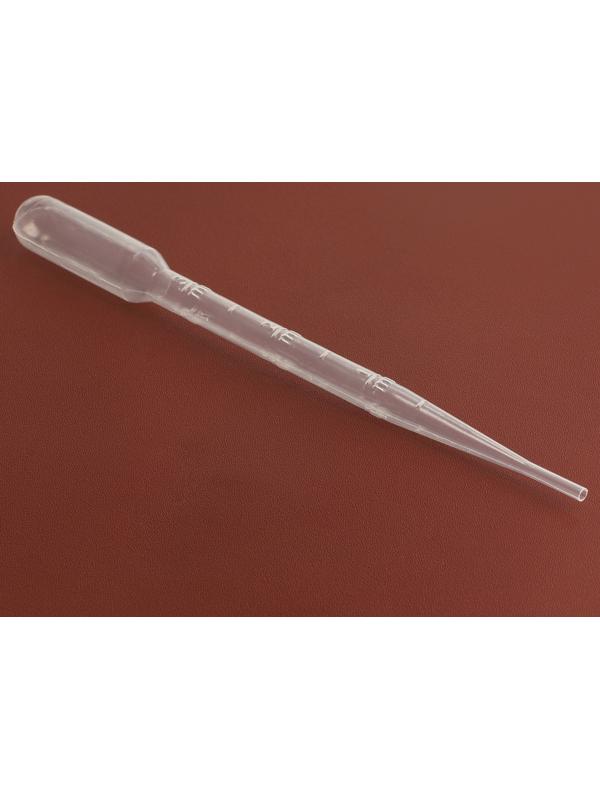 Пипетка для работ с кожей, 3 мл, 15.5 см, прозрачная