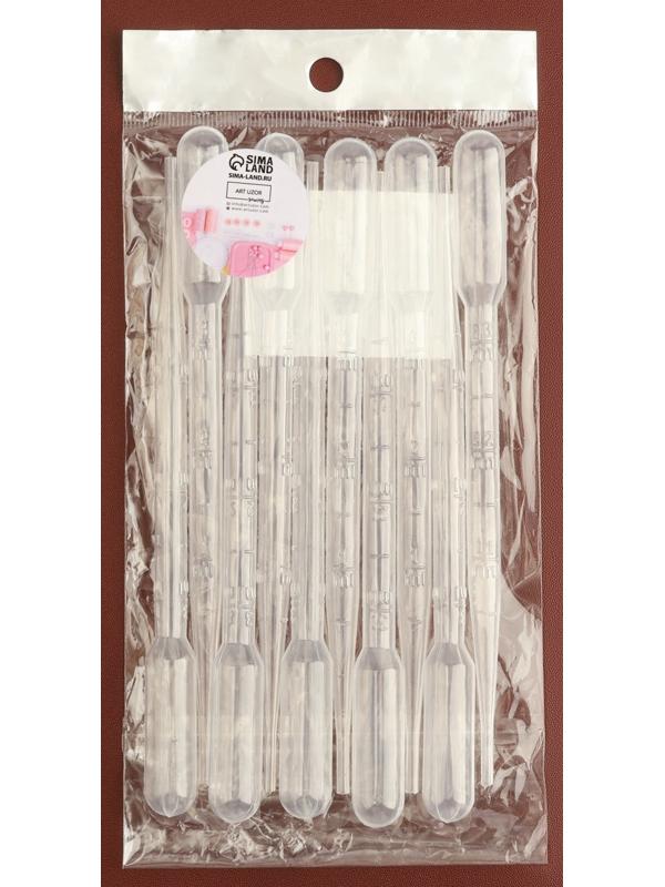 Пипетка для работ с кожей, 3 мл, 15.5 см, прозрачная