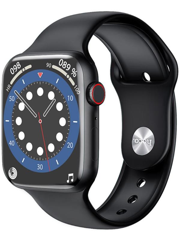 Смарт-часы Hoco Y5 Pro, 1.85, 240×280, BT5.0, 240 мАч, Lightning, чёрные