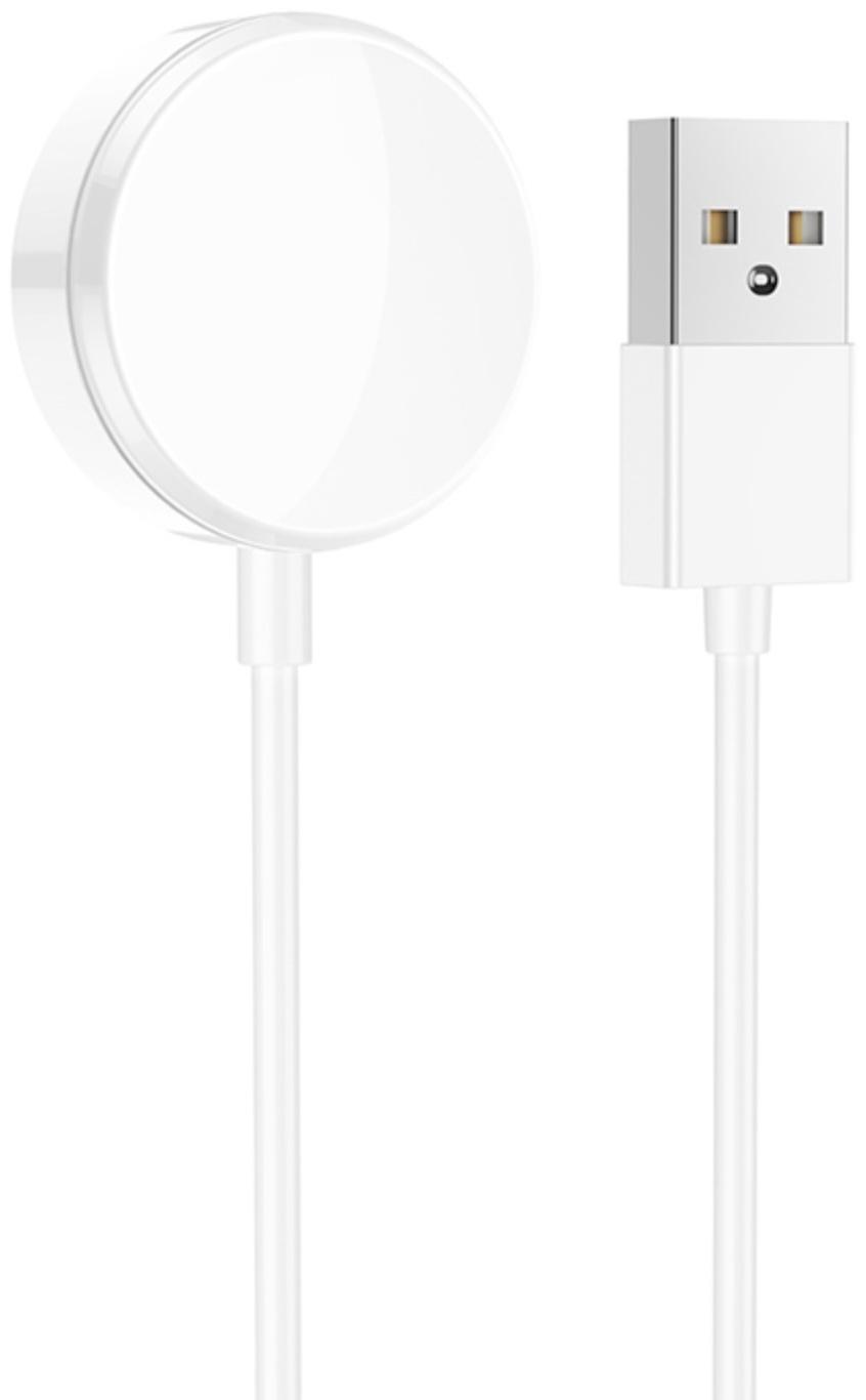 Кабель для зарядки смарт-часов Hoco Y1 Pro, 80 см, белый