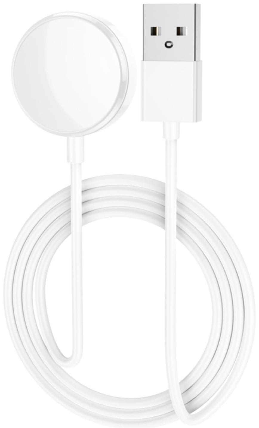Кабель для зарядки смарт-часов Hoco Y1 Pro, 80 см, белый