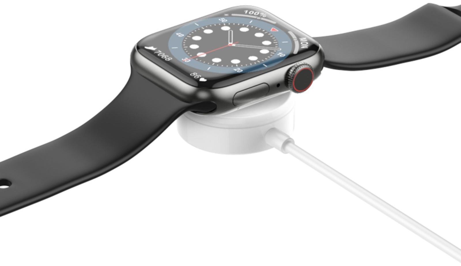 Кабель для зарядки смарт-часов Hoco Y1 Pro, 80 см, белый