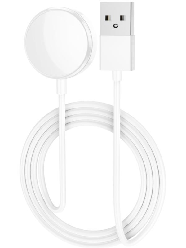 Кабель для зарядки смарт-часов Hoco Y1 Pro, 80 см, белый