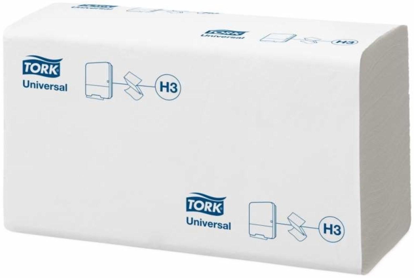 Бумажные полотенца листовые Tork Singlefold сложения ZZ (H3), 250 листов