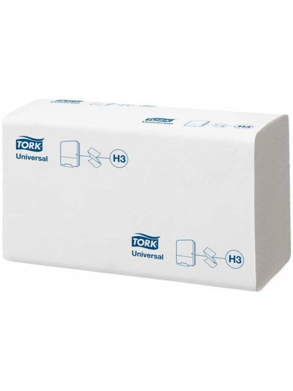 Бумажные полотенца листовые Tork Singlefold сложения ZZ (H3), 250 листов