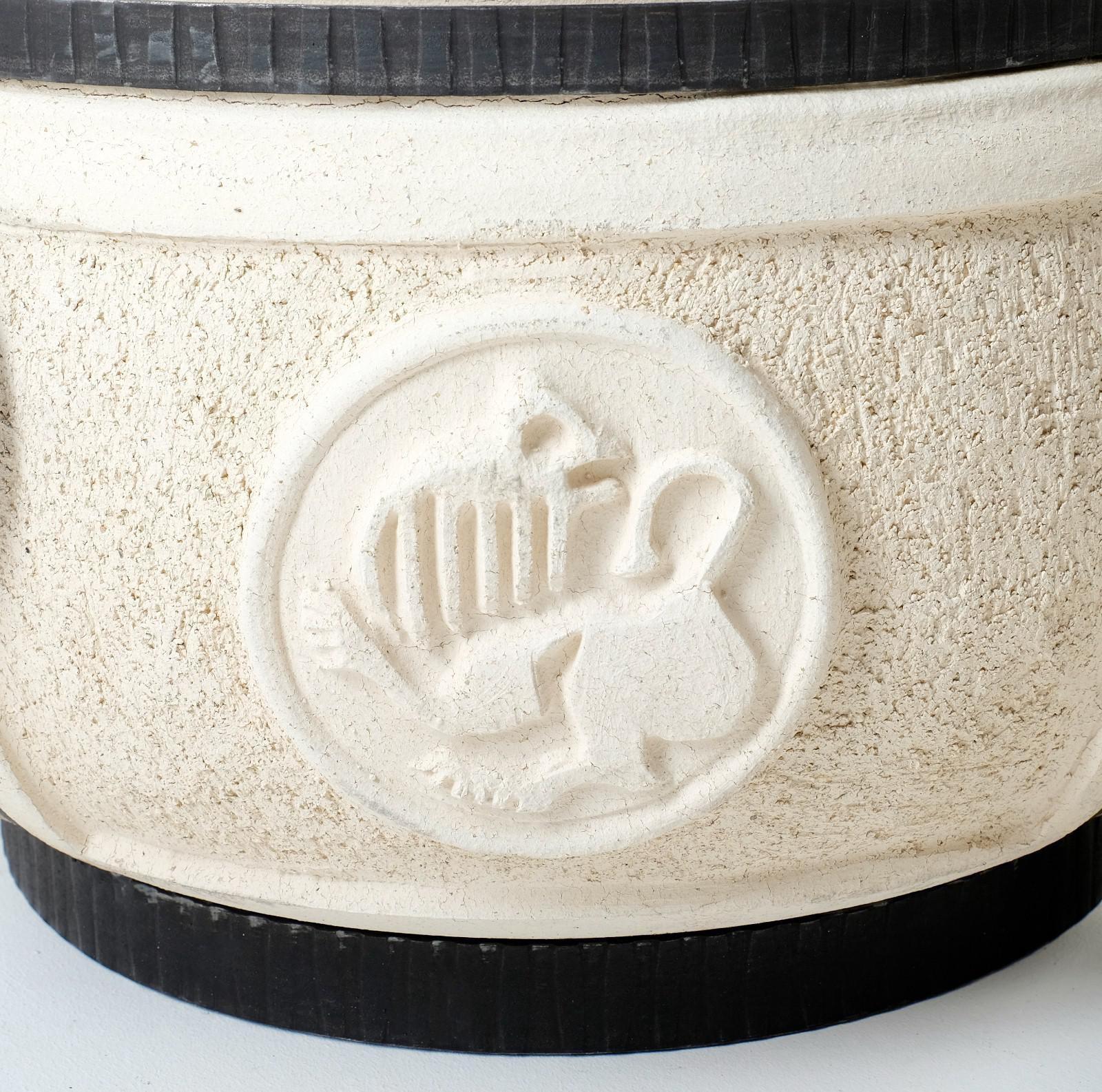 Тандыр «Скиф» h=90 см, d=64, 125 кг, с поворот. крышкой, 12 шампуров, кочерга, совок, колосник