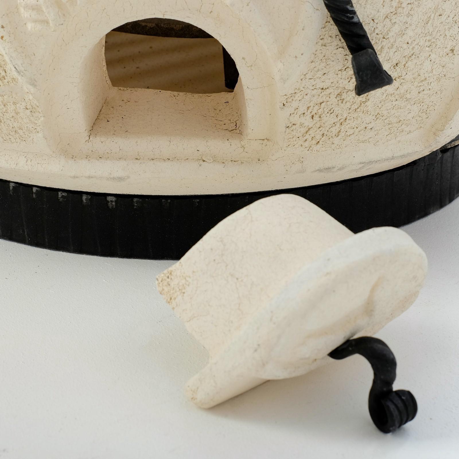 Тандыр «Скиф» h=90 см, d=64, 125 кг, с поворот. крышкой, 12 шампуров, кочерга, совок, колосник