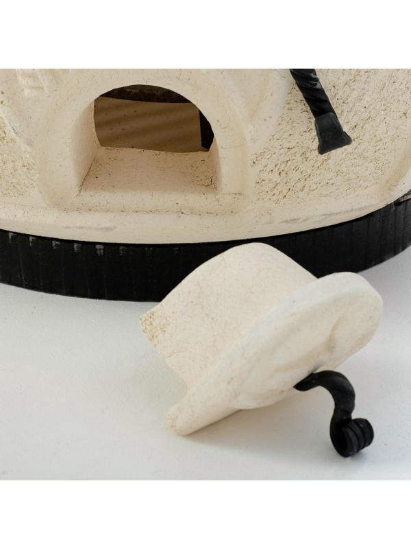 Тандыр «Скиф» h=90 см, d=64, 125 кг, с поворот. крышкой, 12 шампуров, кочерга, совок, колосник