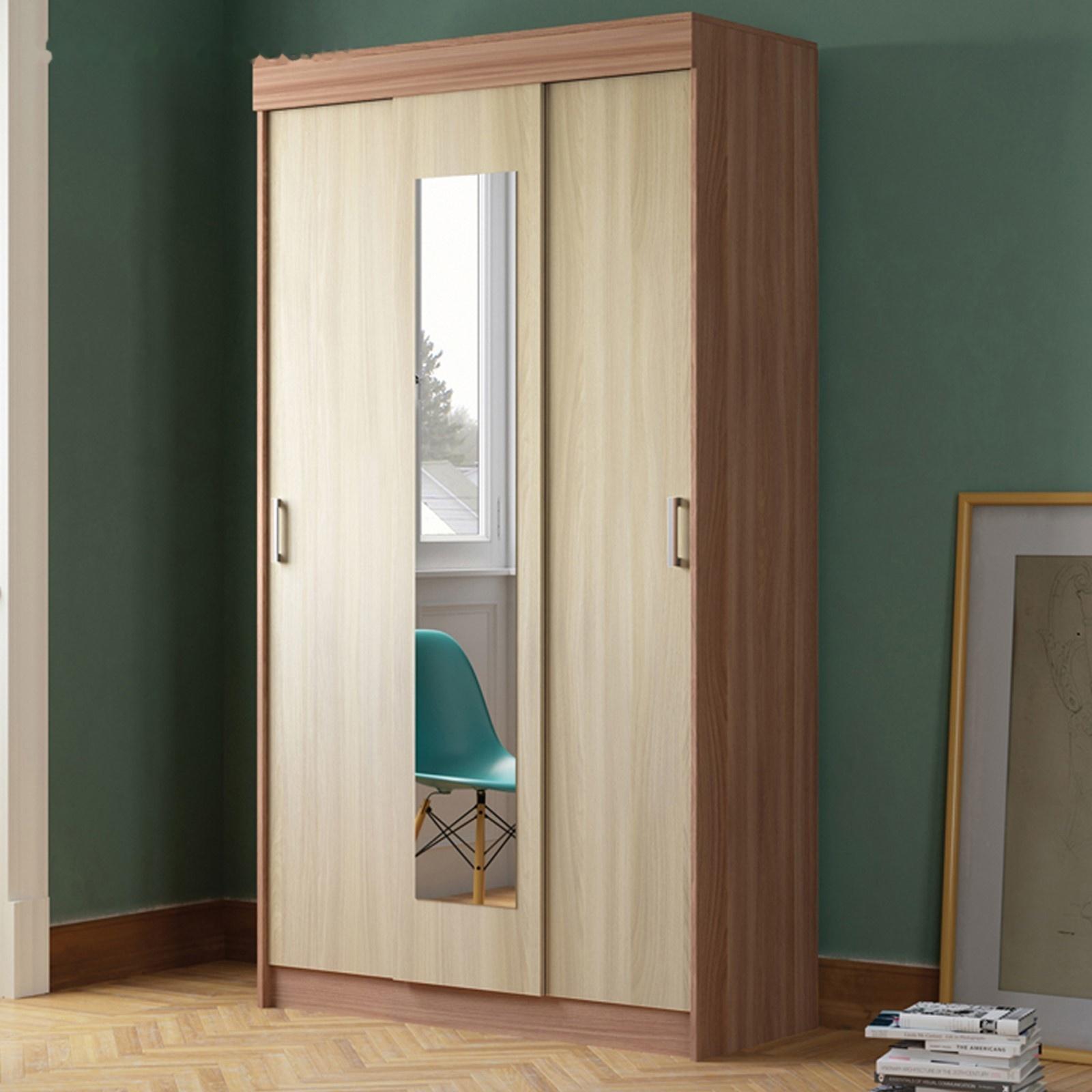 Шкаф-купе «Эко», 1200×565×2200 мм, ясень шимо светлый/темный