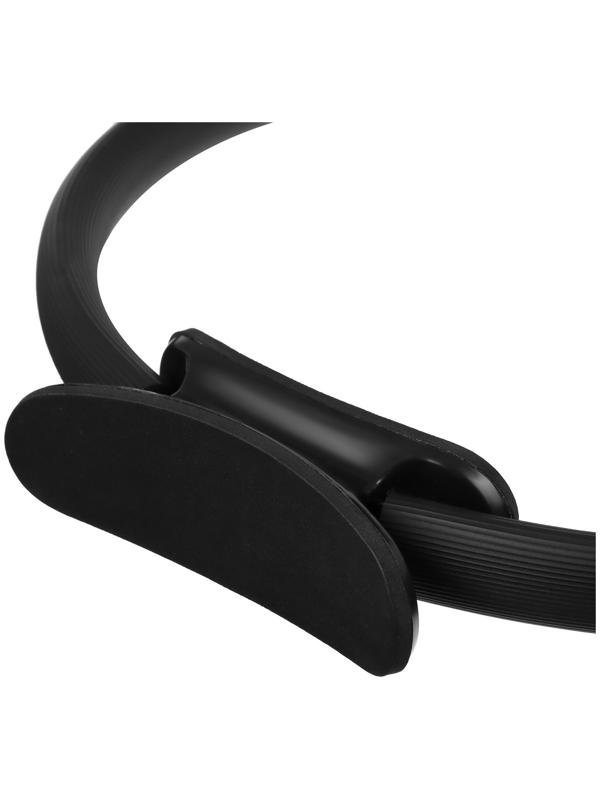 Кольцо для пилатеса ONLYTOP, 37 см, цвет чёрный