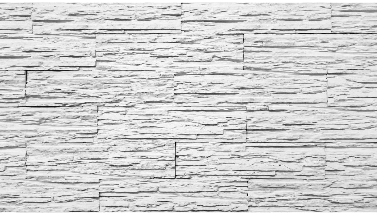 Гипсовая плитка «Лондон», 1 кв м, цвет белый