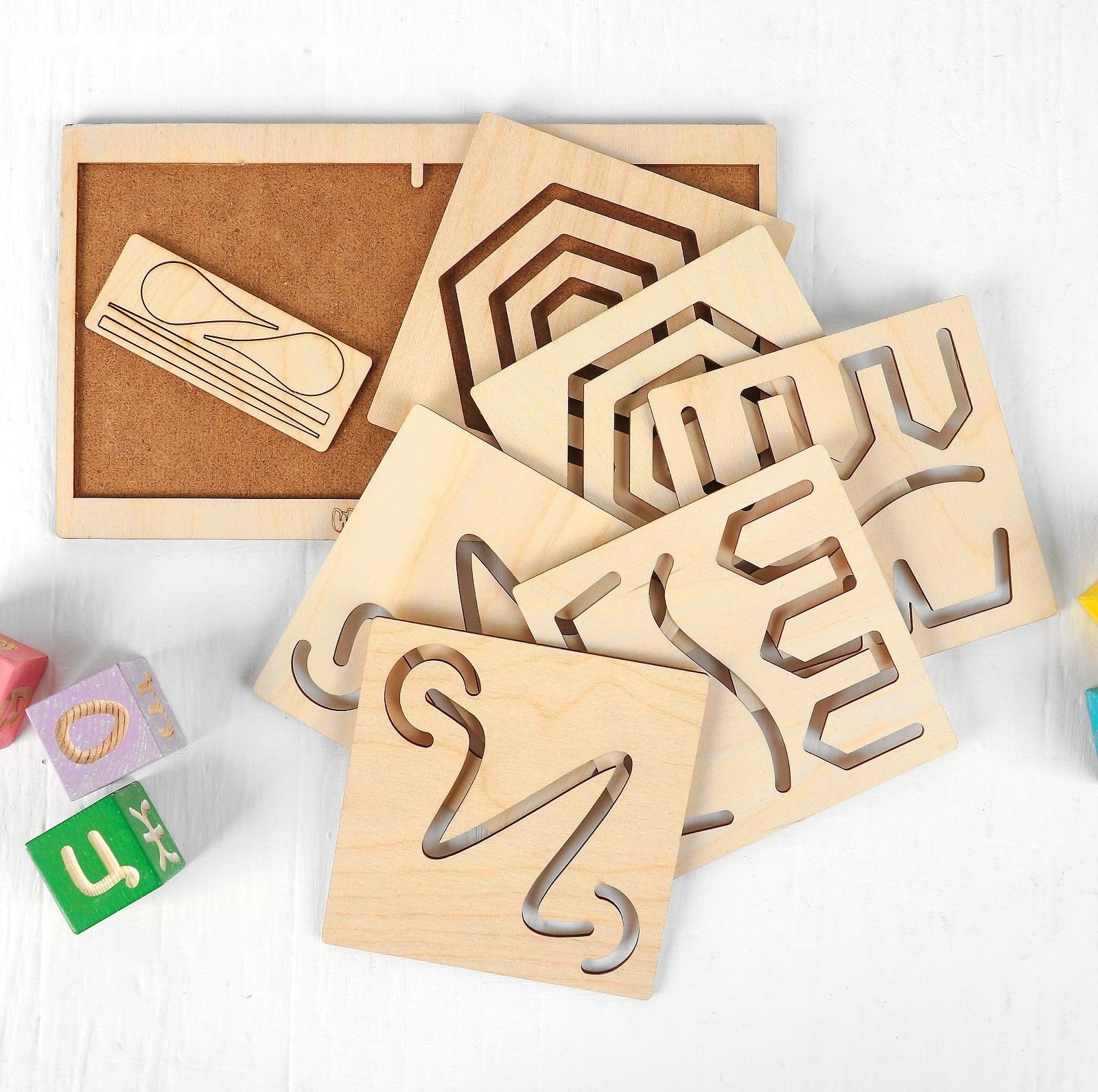 Межполушарная доска «Шестиугольник»