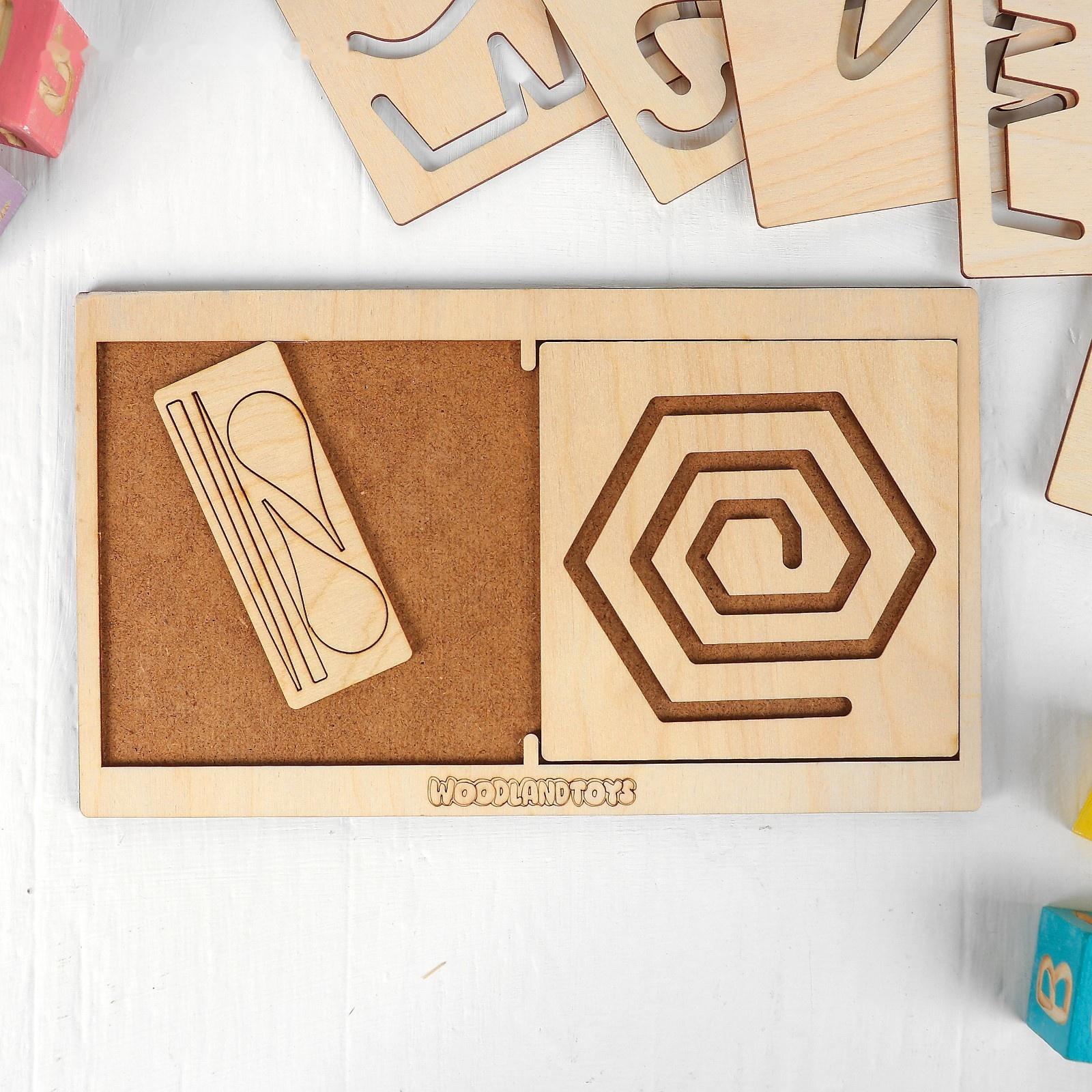 Межполушарная доска «Шестиугольник»