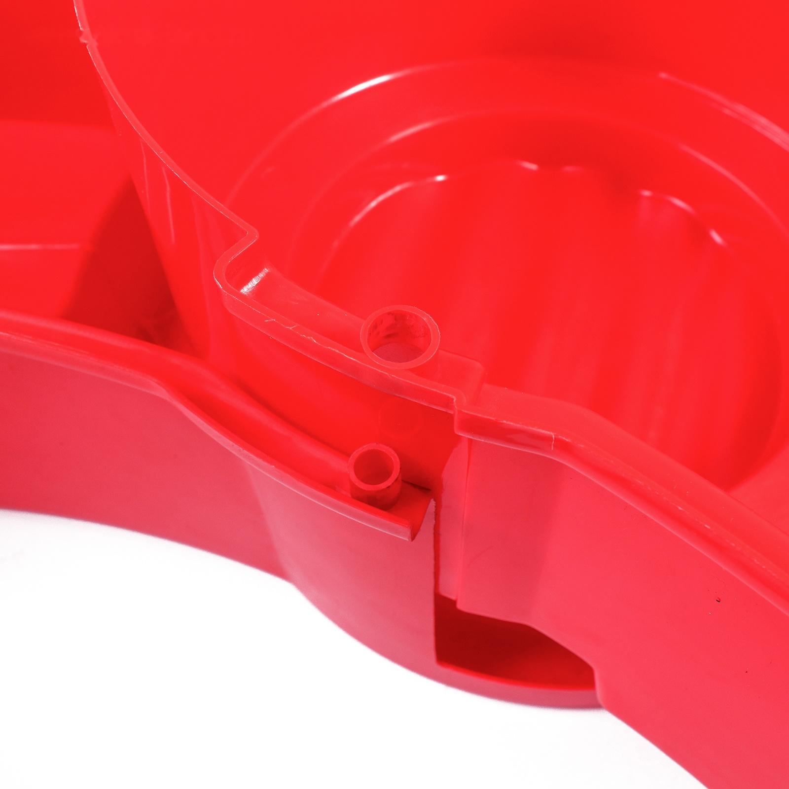 Песочница пластиковая, 115 × 115 × 20 см, разноцветная, «Круг»