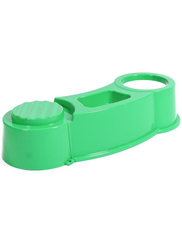 Песочница пластиковая, 115 × 115 × 20 см, разноцветная, «Круг»