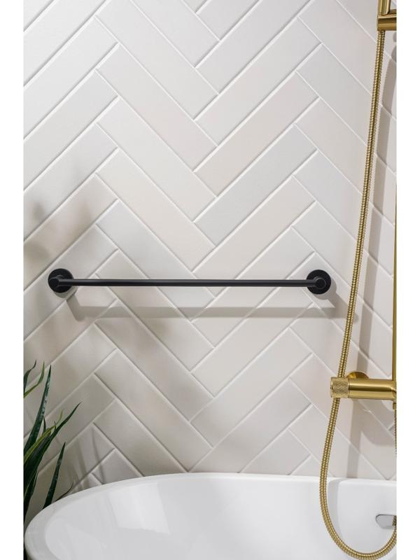 Держатель для полотенец Stölz Loft basic, чёрный