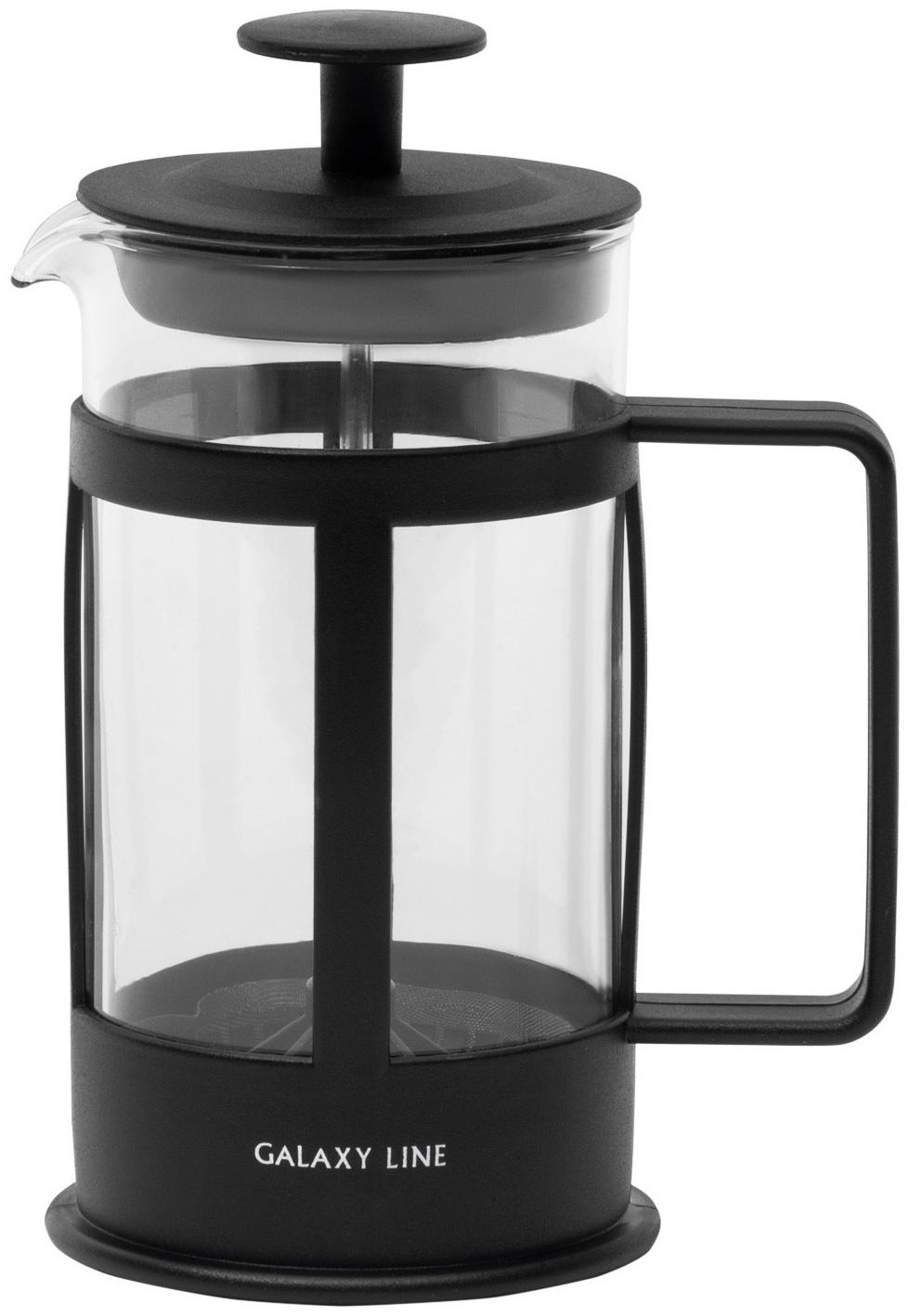 Френч-пресс Galaxy GL 9305, 0,35 л, стеклянная колба
