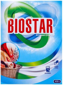 Стиральный порошок,  Biostar, ручная стирка, 450 гр