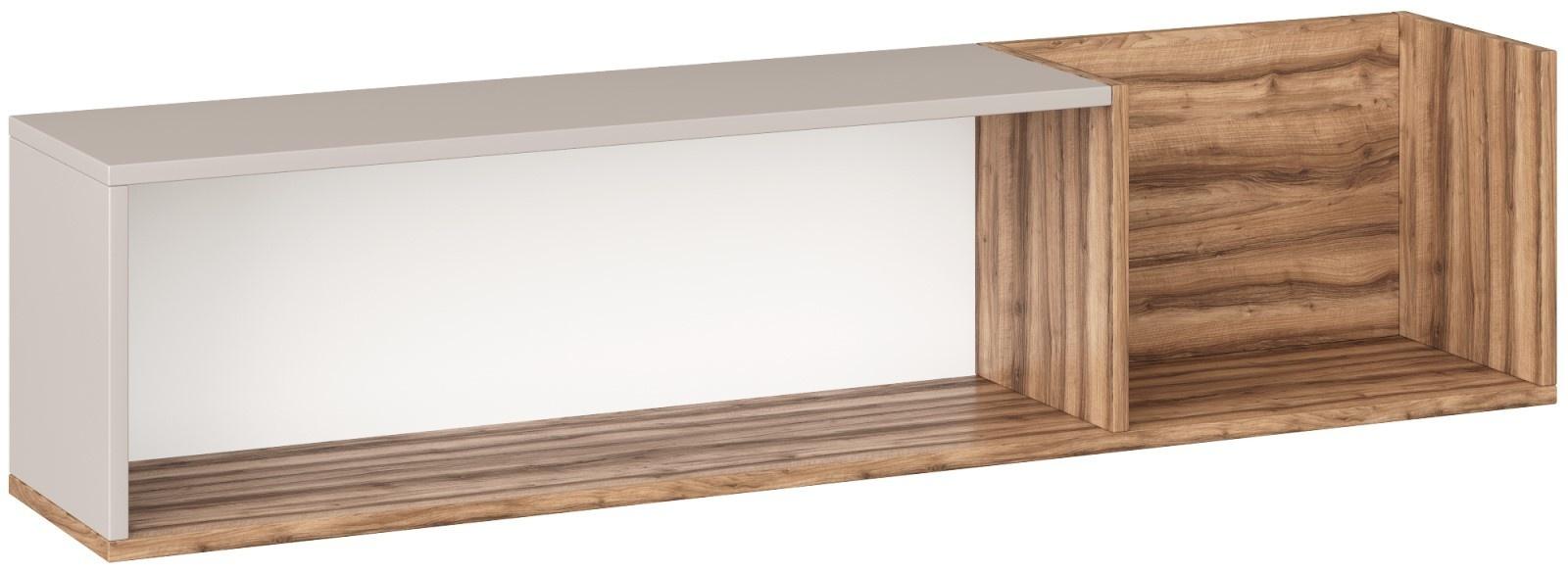 Полка навесная Чарли 7, 1200х234х280, Кашемир/Авелано