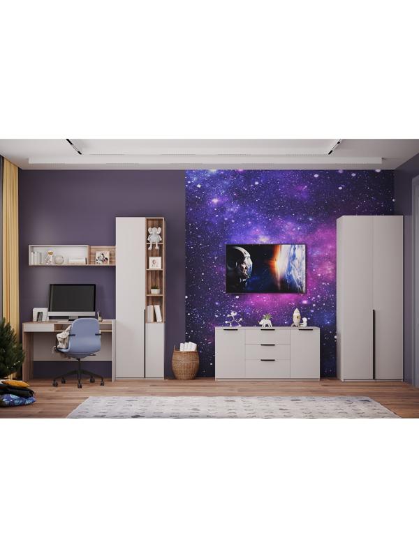 Полка навесная Чарли 7, 1200х234х280, Кашемир/Авелано