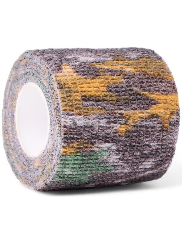 Лента маскировочная самоклеящаяся, 5 см х 4.5 м, дубок