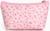 Набор простых косметичек на молниях 2 в 1, с рисунком «Полевые цветы», розовый