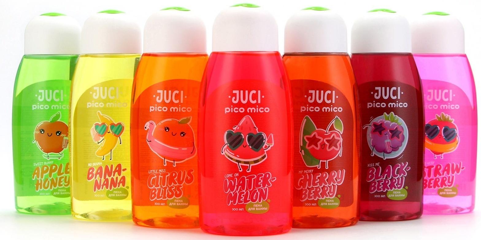 Пена для ванны, 300 мл, аромат банана, PICO MICO