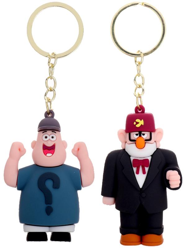 Игрушка - сюрприз Funny box «Весёлая семейка»: детский брелок, наклейки, карточка, цвет МИКС