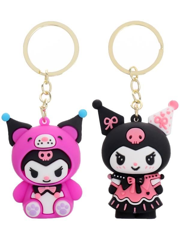 Игрушка - сюрприз Funny box «Злой кролик»: детский брелок, наклейки, карточка, цвет МИКС