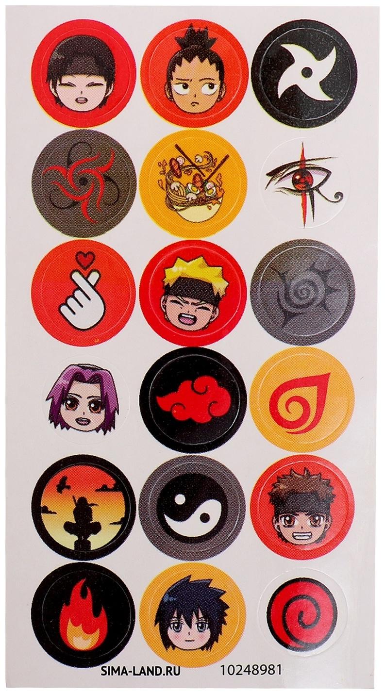 Игрушка - сюрприз Funny box «Аниме»: детский брелок, наклейки, карточка, цвет МИКС