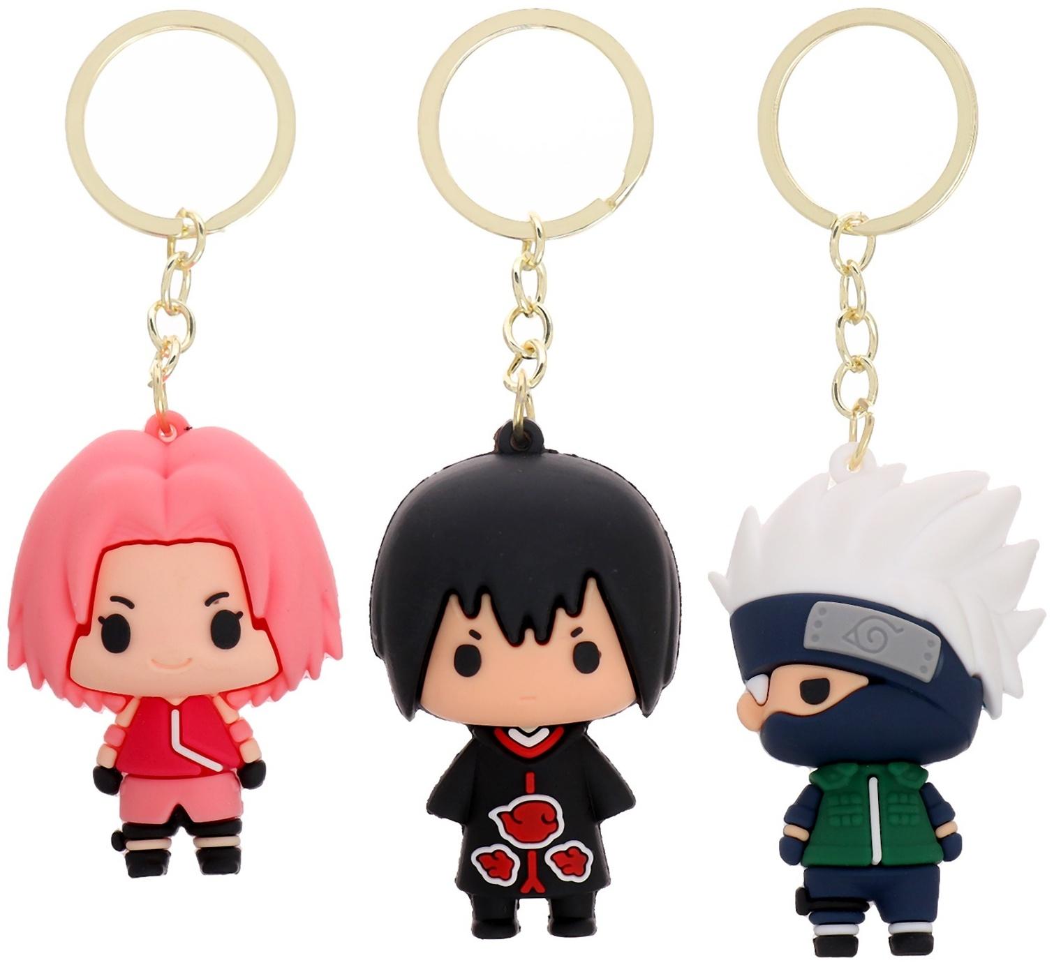 Игрушка - сюрприз Funny box «Аниме»: детский брелок, наклейки, карточка, цвет МИКС