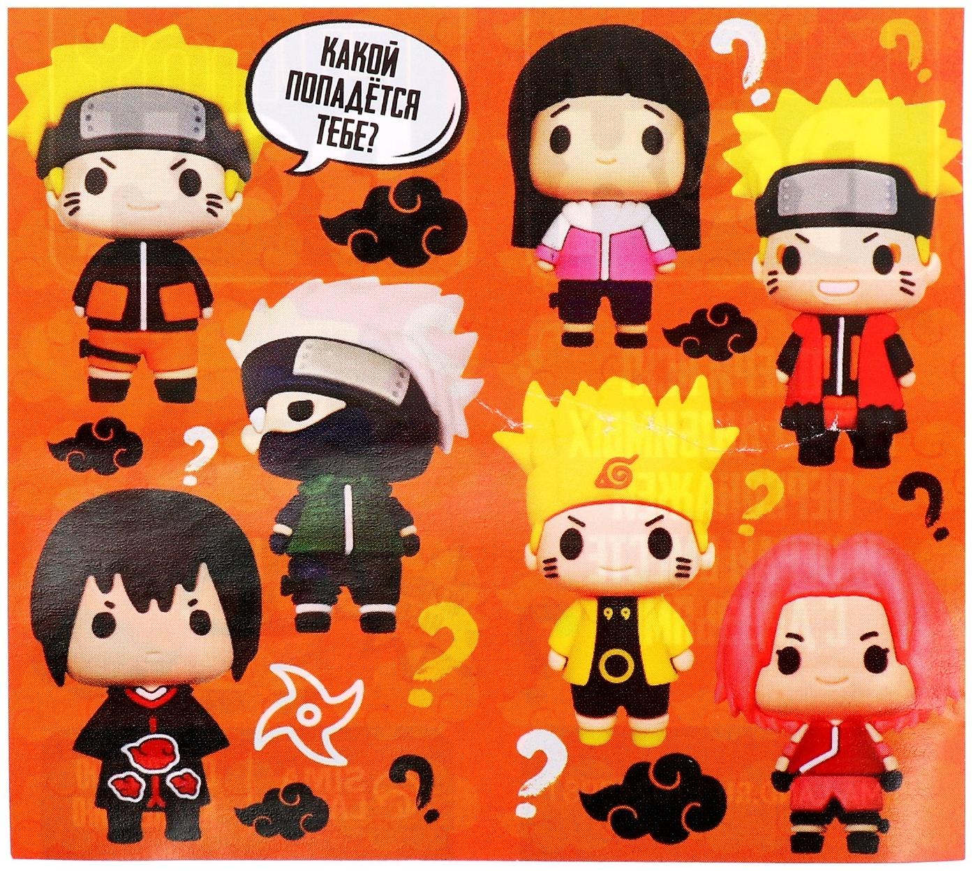 Игрушка - сюрприз Funny box «Аниме»: детский брелок, наклейки, карточка, цвет МИКС