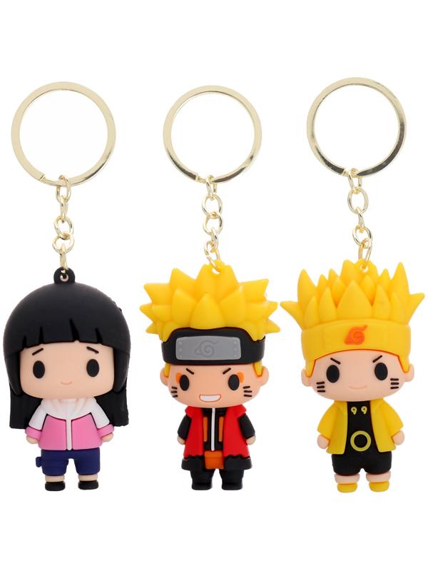 Игрушка - сюрприз Funny box «Аниме»: детский брелок, наклейки, карточка, цвет МИКС