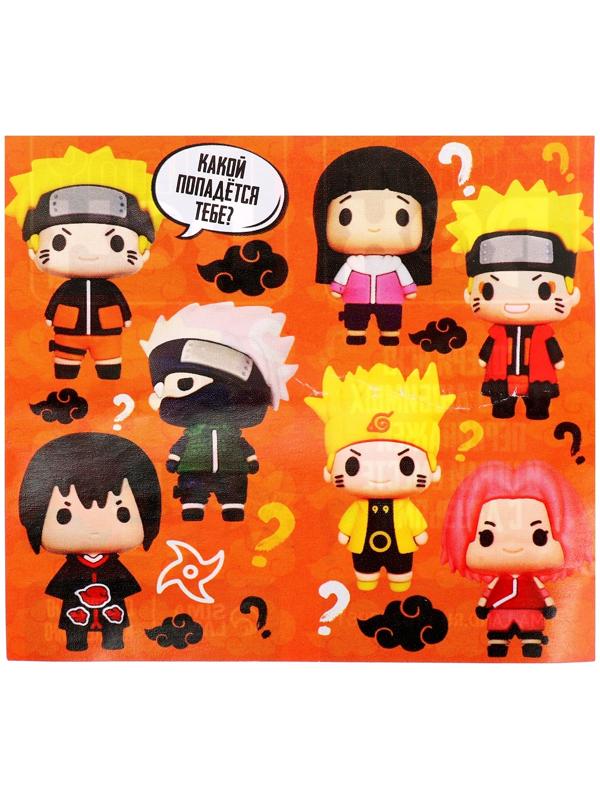 Игрушка - сюрприз Funny box «Аниме»: детский брелок, наклейки, карточка, цвет МИКС