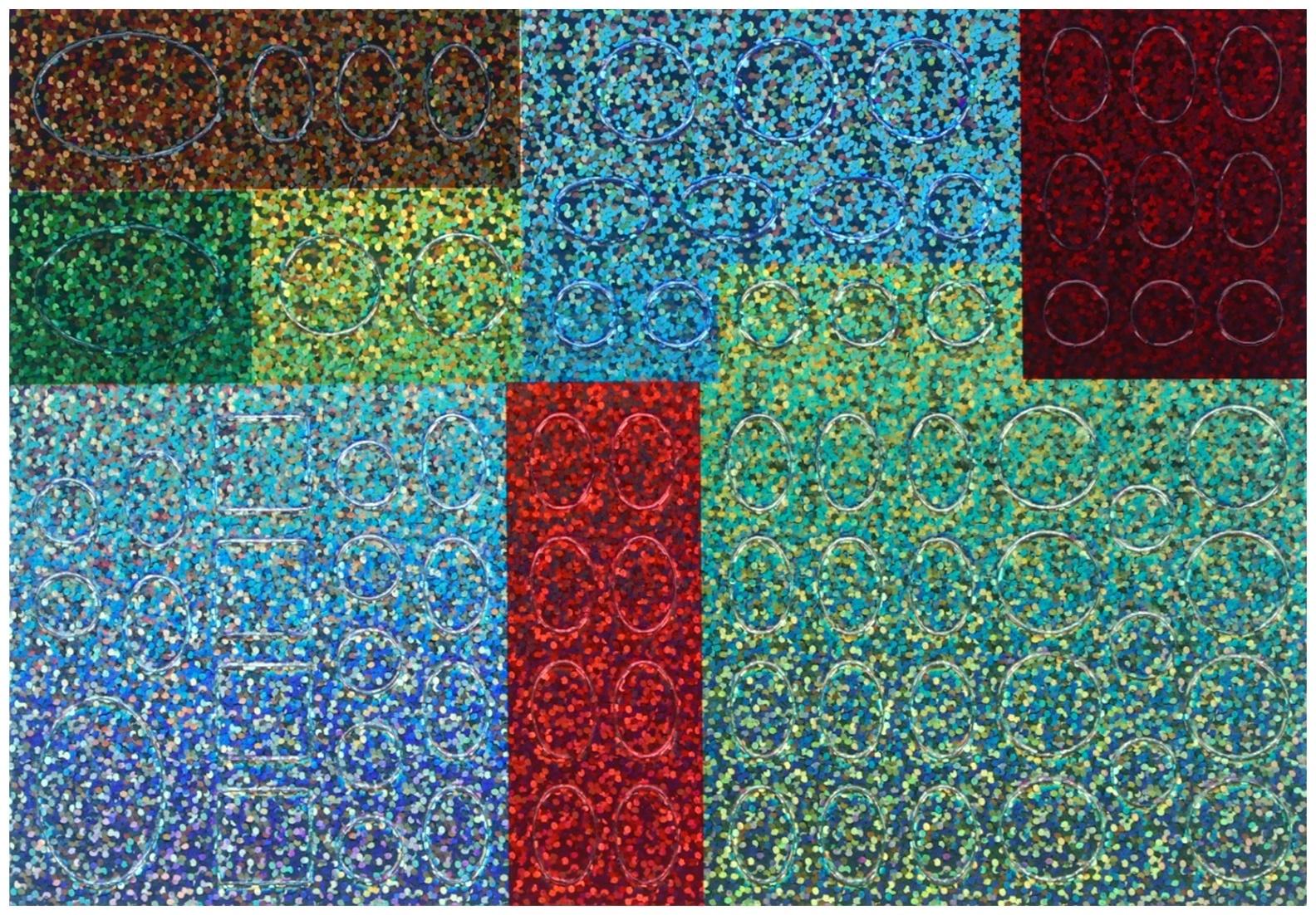 Аппликация форменными стикерами «Винни-Пух», набор для творчества, стикерная мозаика